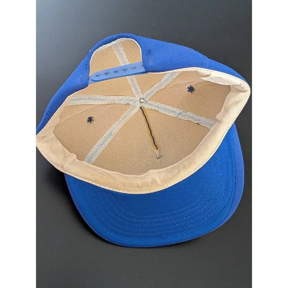 Vintage VFW Hat Blue‎ Foam Snapback OSFM VFW MO. 7900 Toppers Hats
